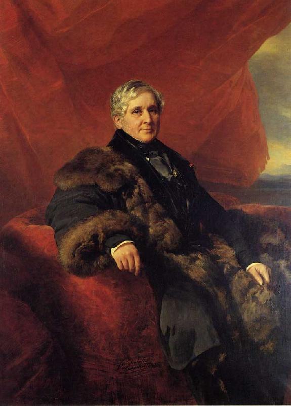 Franz Xaver Winterhalter Charles-Jerome, Comte Pozzo di Borgo oil painting image